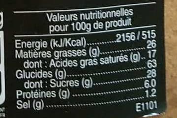 Jos Péron Palets de Bretagne Pur Beurre packshot