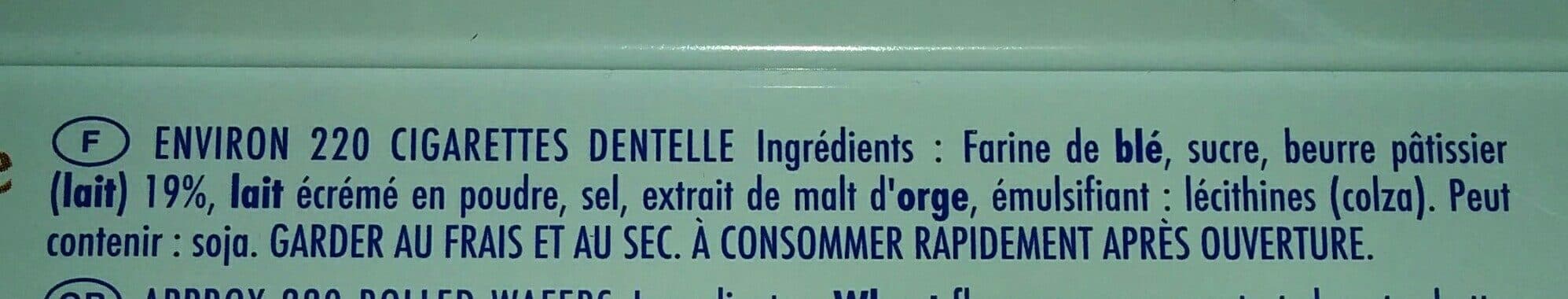 Gavottes Cigarette dentelle packshot
