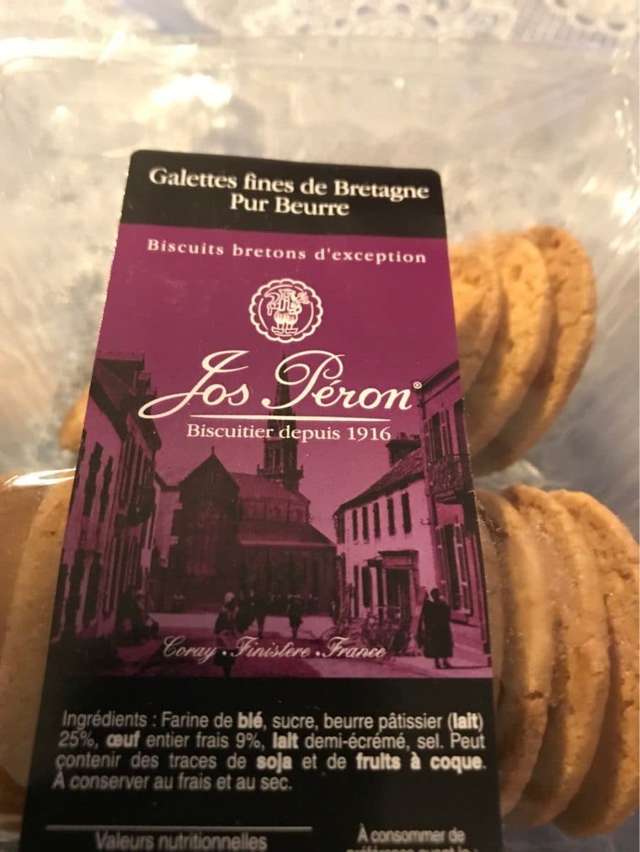 Open Food Facts Galettes funes de Bretagne Pur Beurre packshot