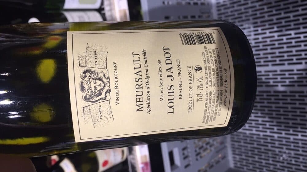 Open Food Facts Meursault AOC Louis Jadot packshot