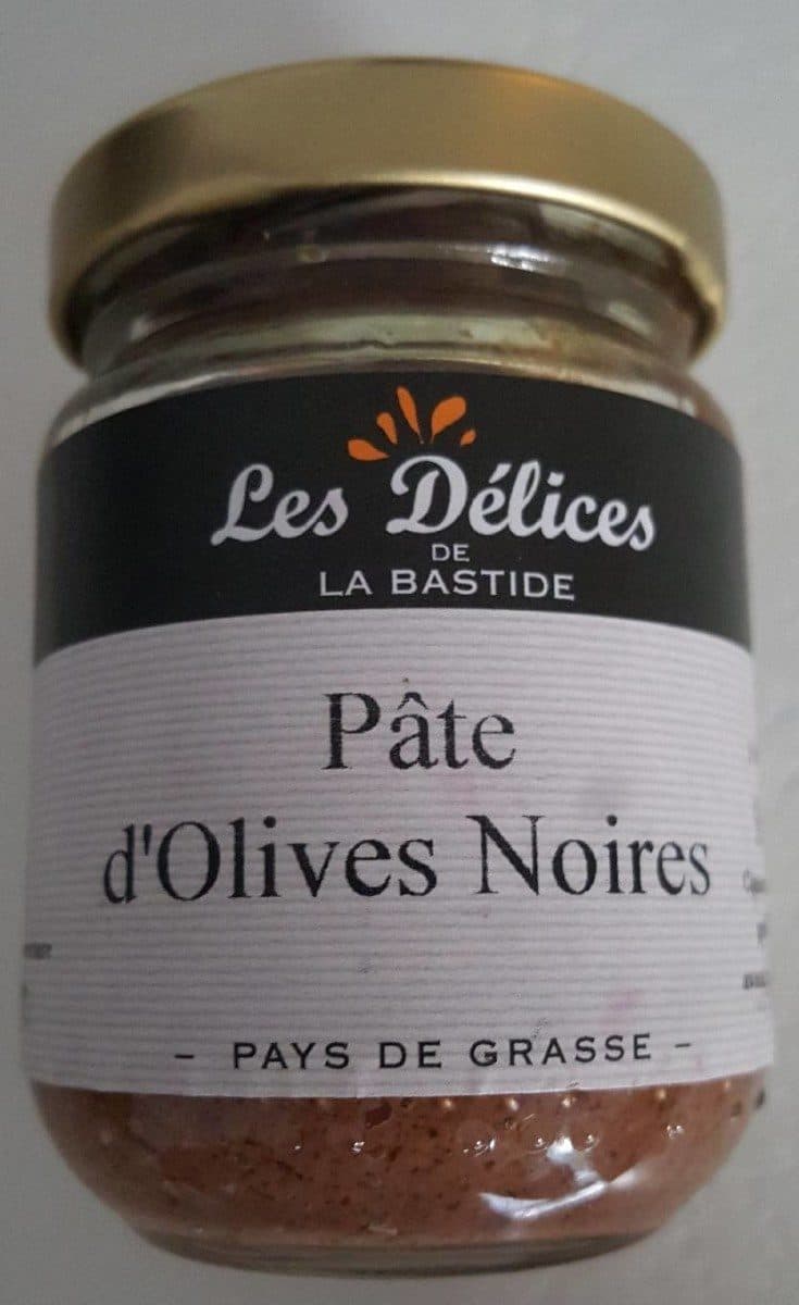Open Food Facts Pâte d'olives noires packshot