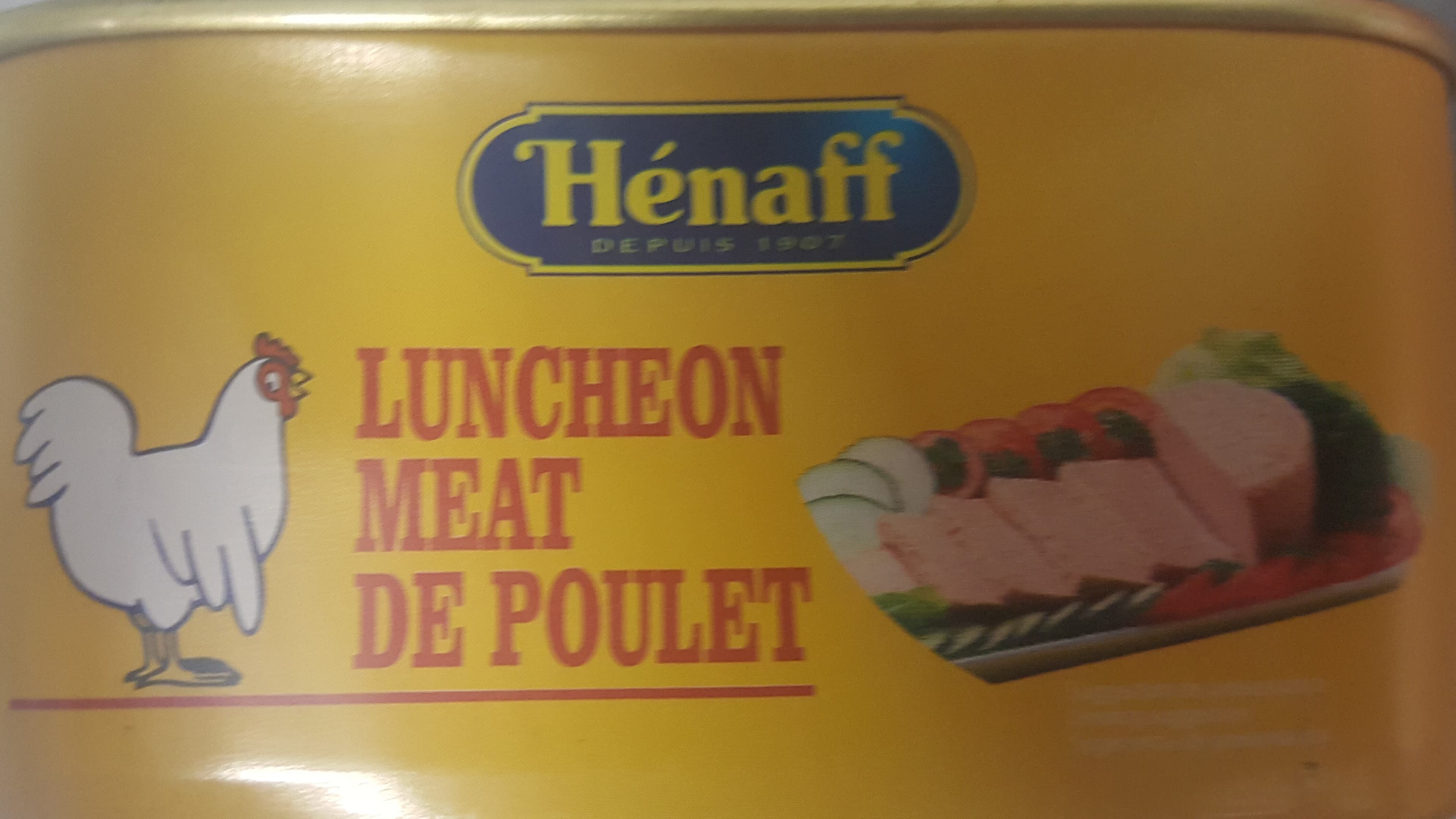 Hénaff Henaff Chicken Luncheon Meat packshot