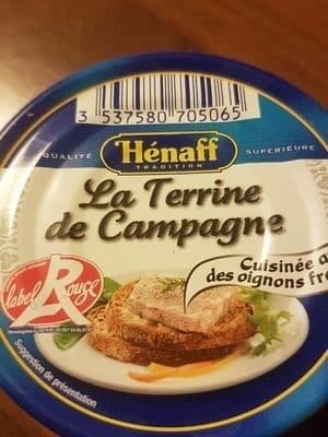 Hénaff Terrine de Campagne packshot
