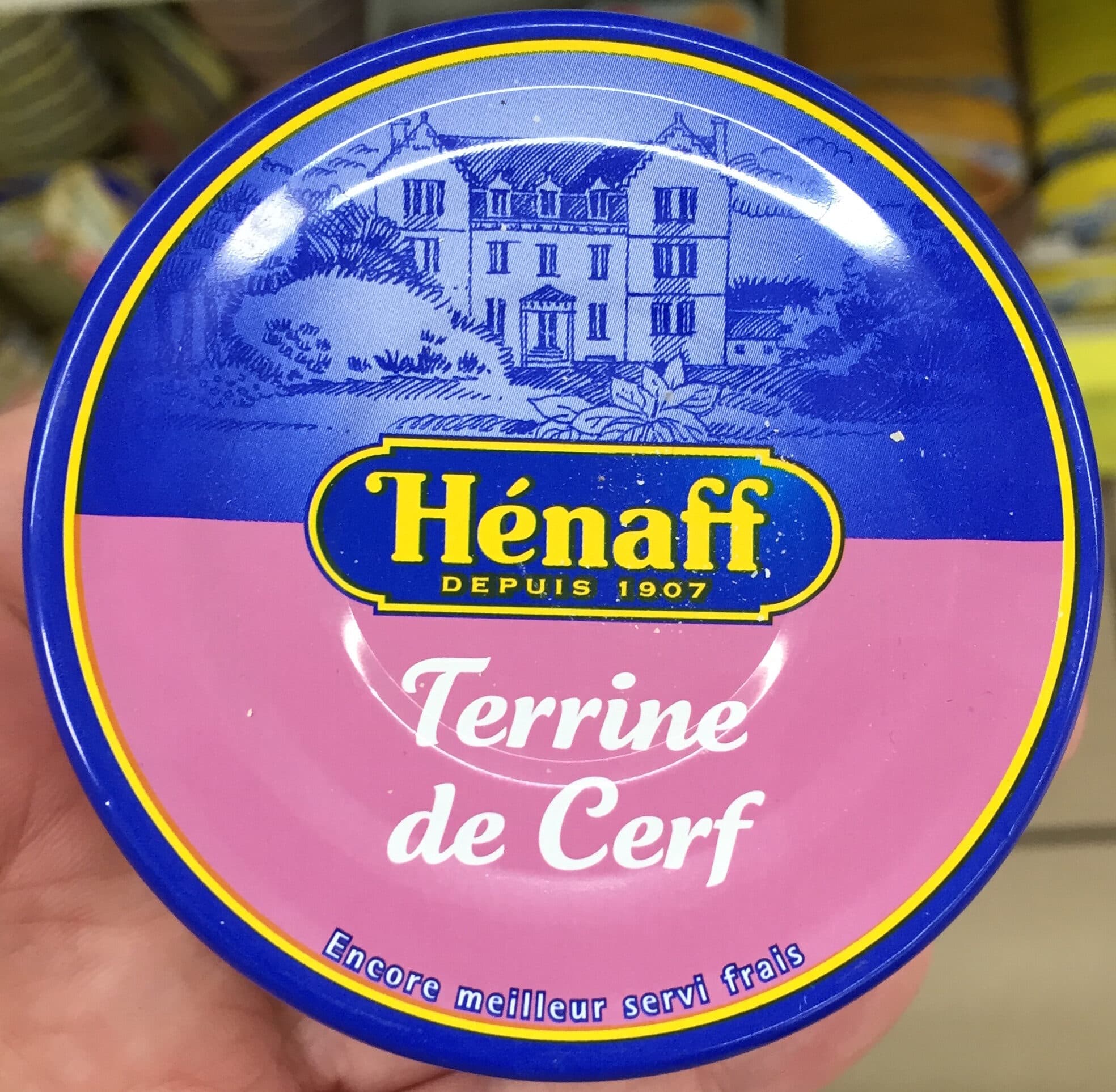 Hénaff Terrine de Cerf packshot