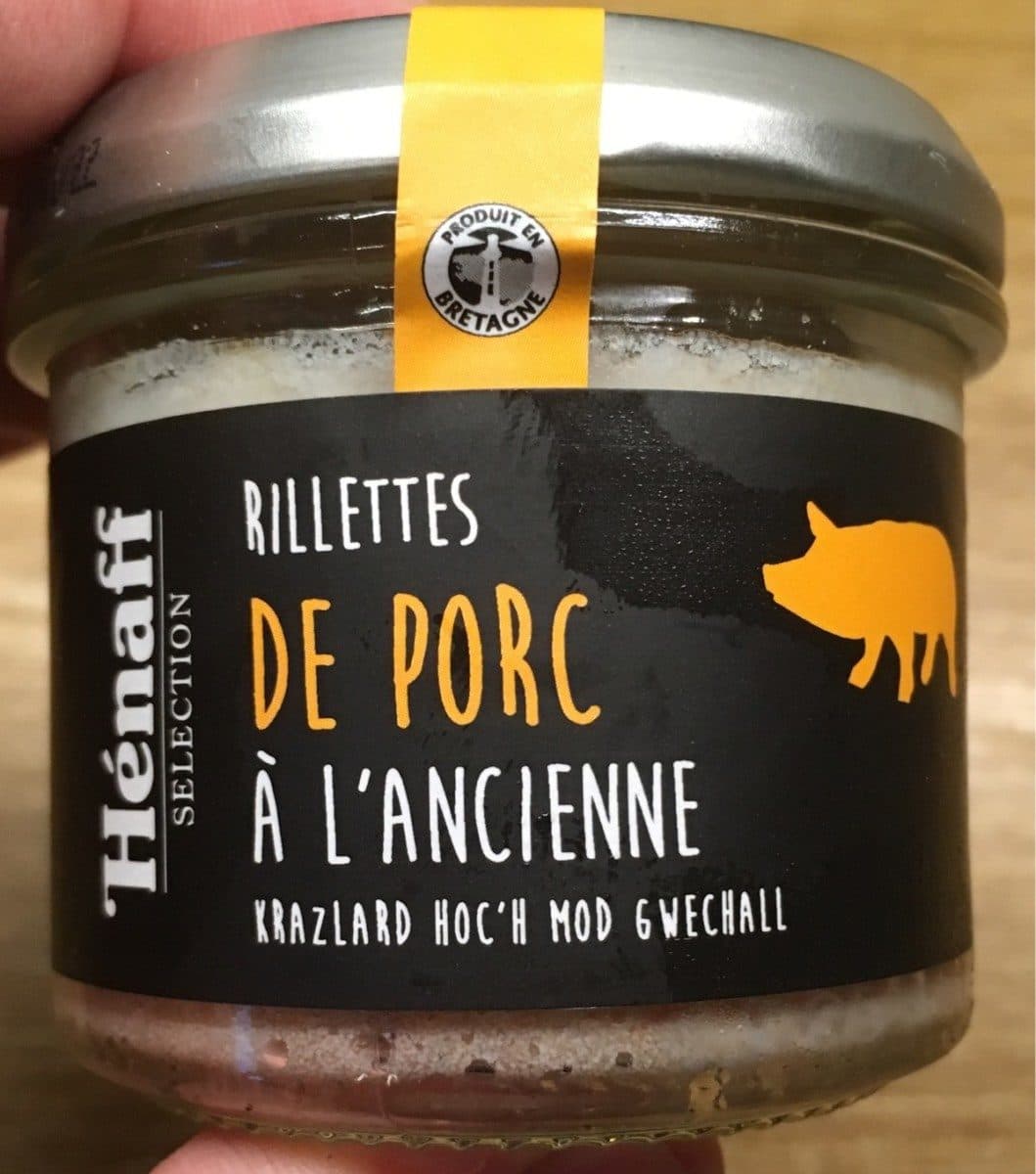 Hénaff Rillettes de porc à l'ancienne packshot