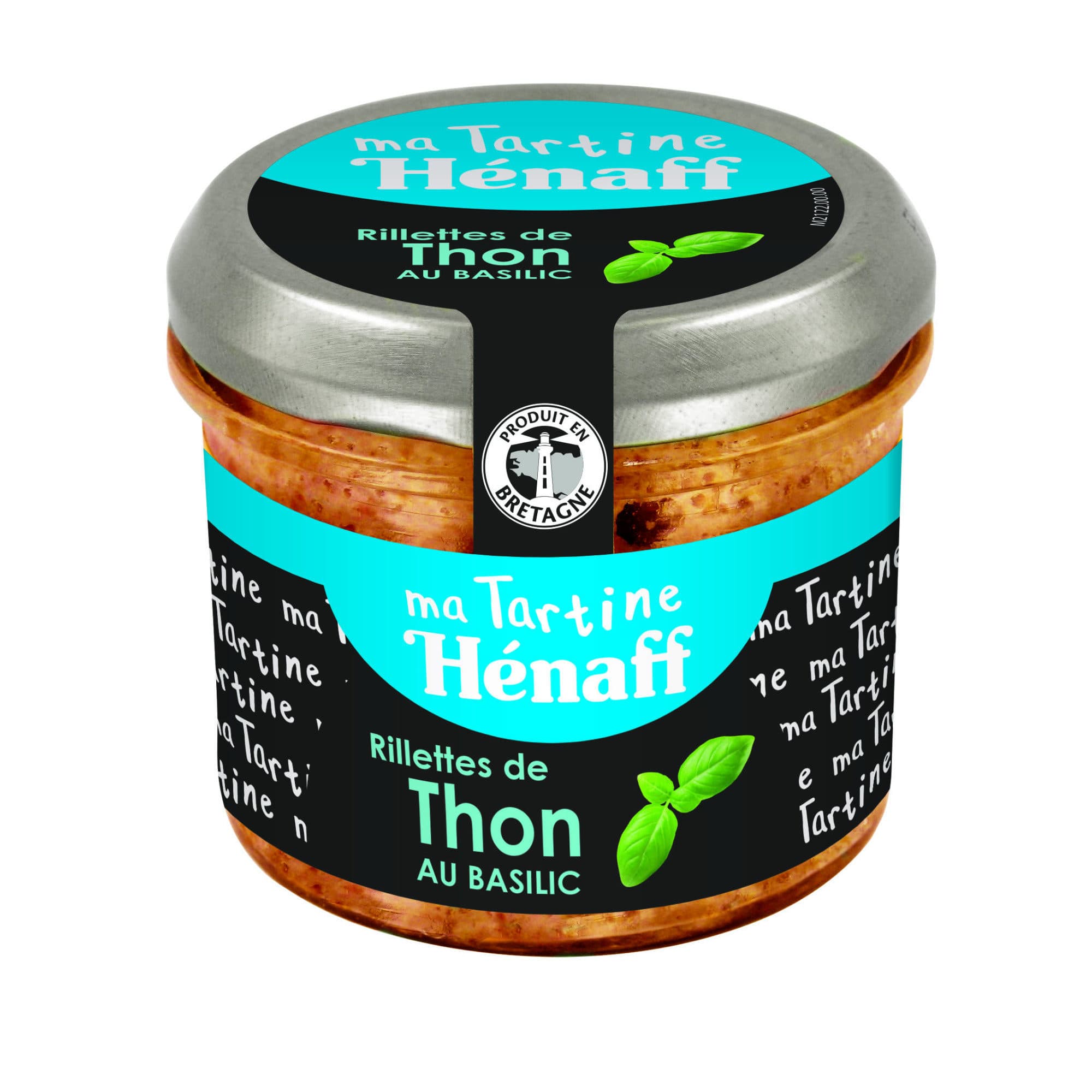 Hénaff Rillettes de Thon au Basilic packshot