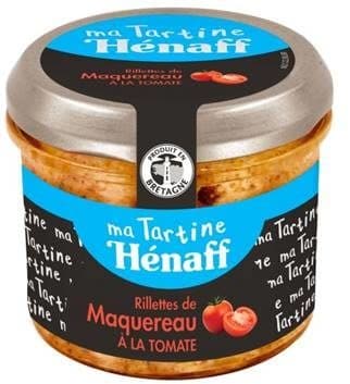 Henaff Ma Tartine Hénaff Rillettes de maquereau à la tomate packshot