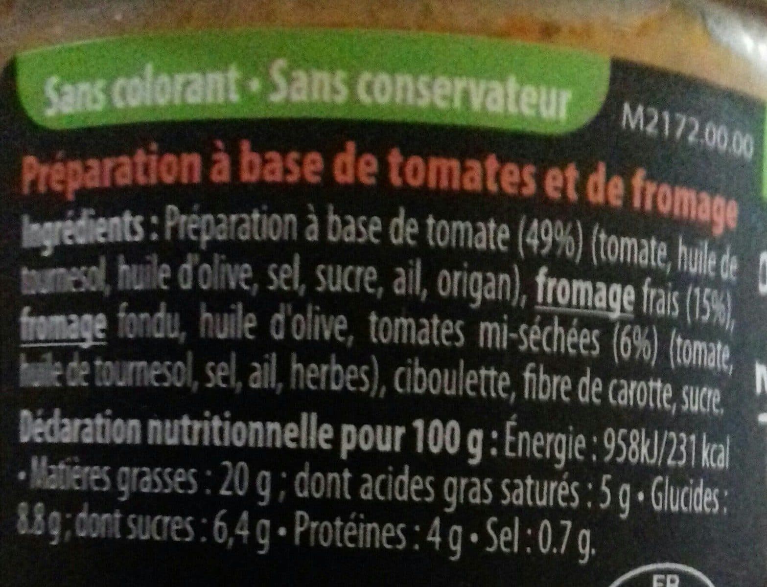 Hénaff Délices de tomates au fromage frais packshot