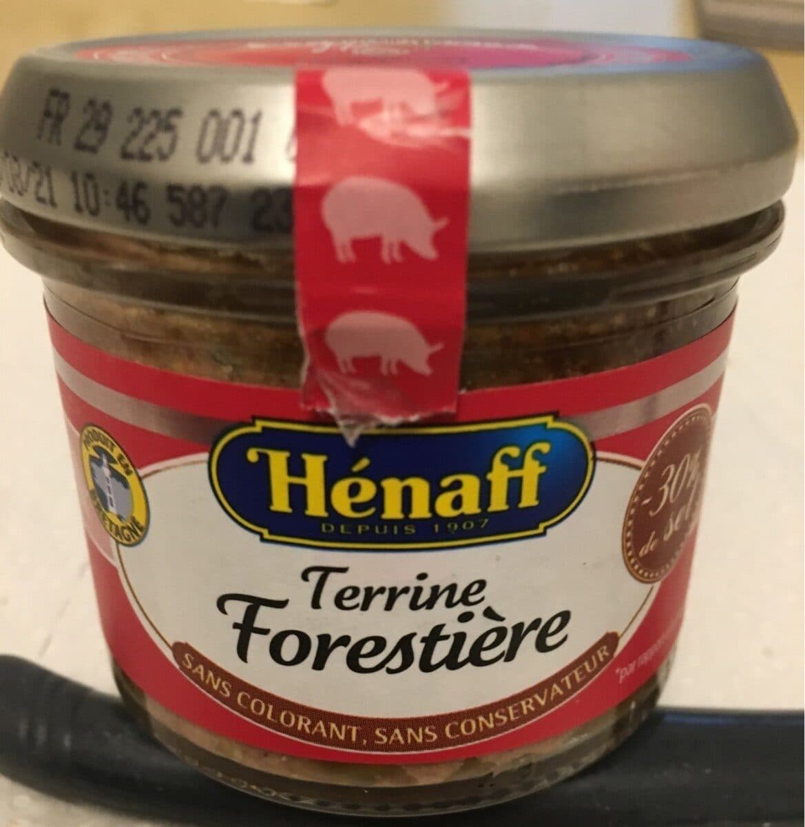 Hénaff Terrine Forestière packshot