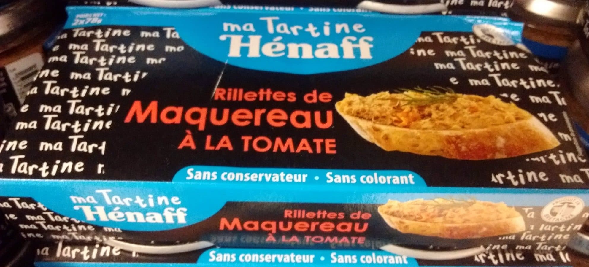 Hénaff Rillettes de Maquereau à la Tomate packshot
