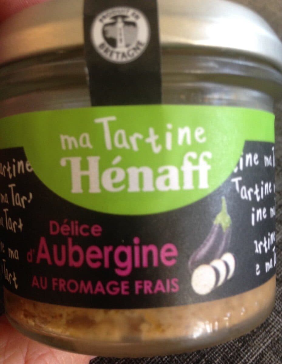 Hénaff Delice d'aubergine au fromage frais packshot