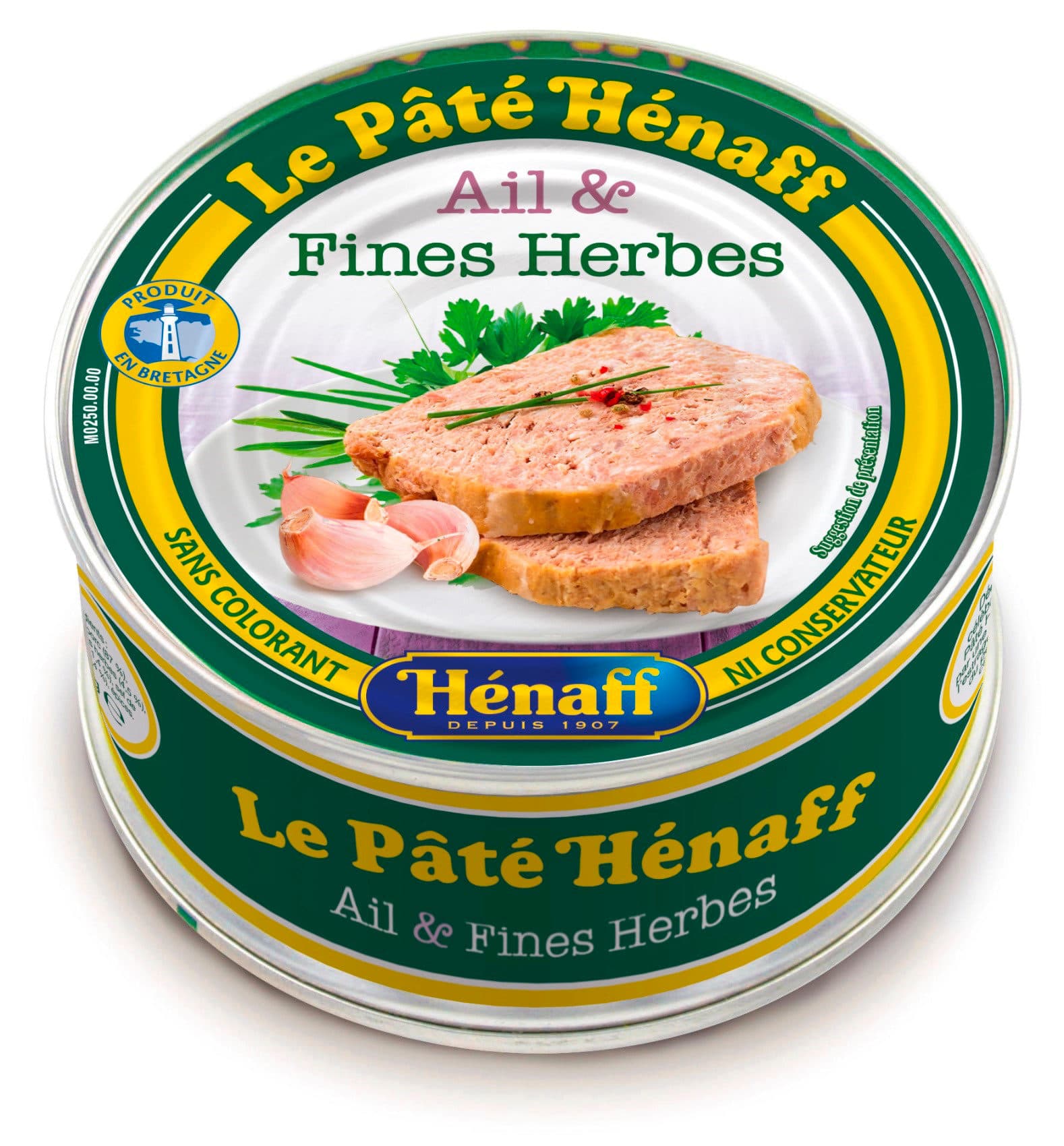 Henaff Pâté Ail & Fines herbes packshot