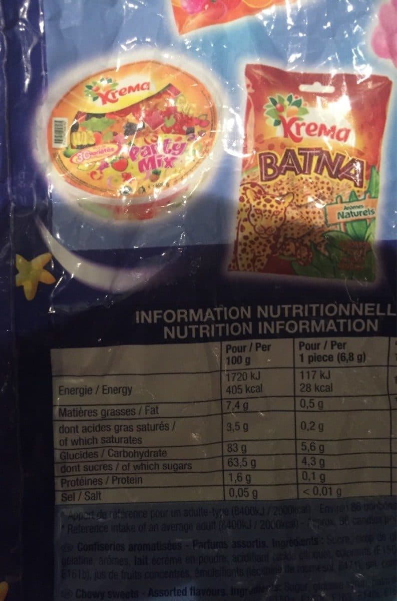 Mondelez Krema Festival Bonbons Sachet 590G packshot