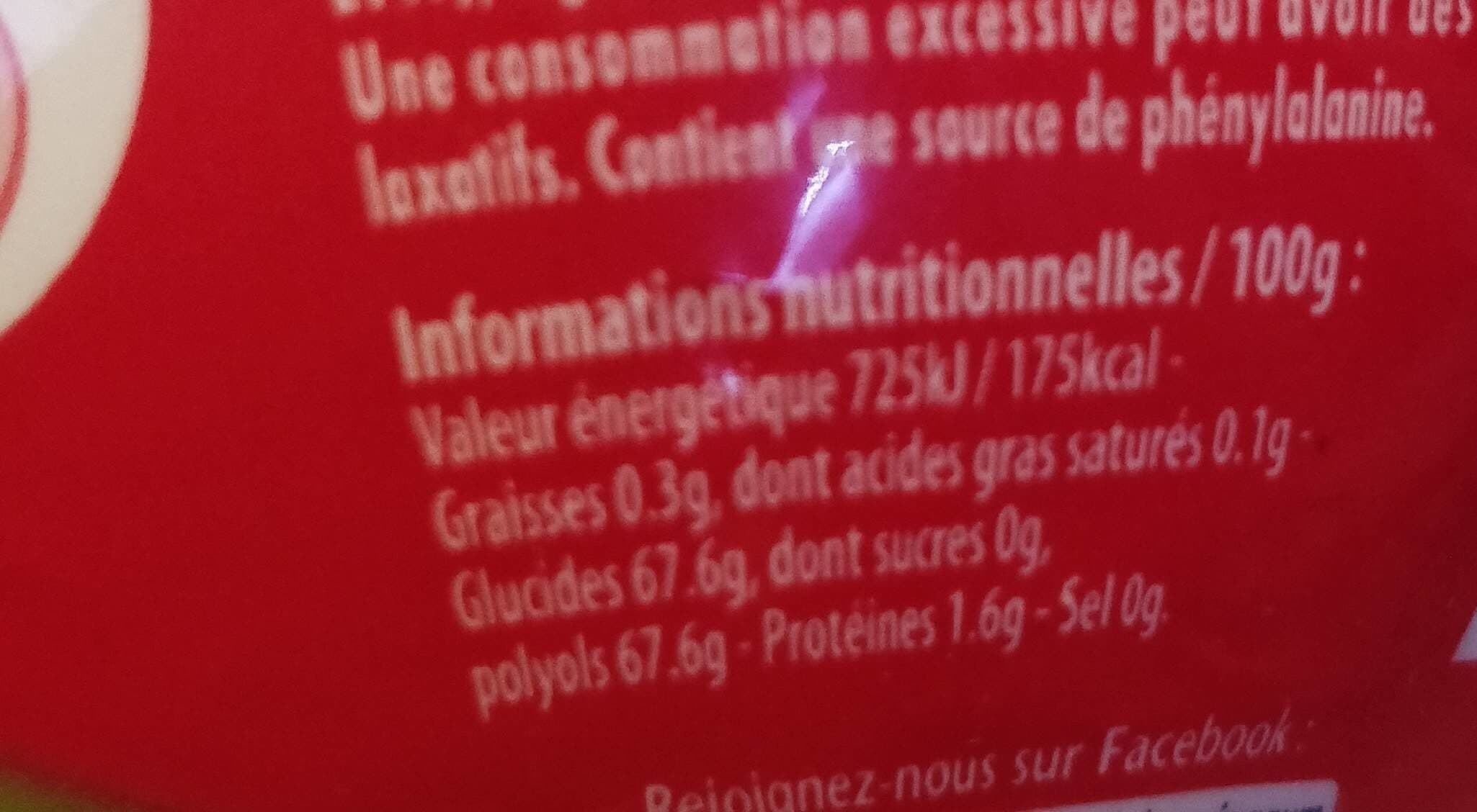 Hollywood Sweet Gum fraise / citron vert packshot