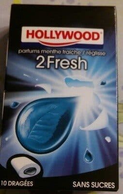 Hollywood 2Fresh Menthe Réglisse packshot