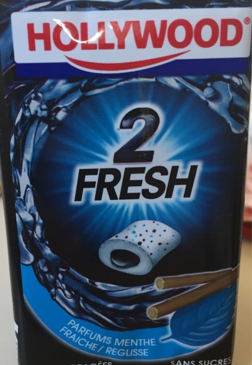 Hollywood Hollywood 2 Fresh Menthe Reglisse Tripack 66G packshot