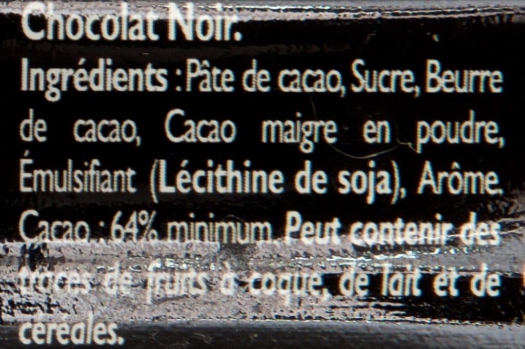 Poulain Chocolat Noir 64% de Cacao packshot