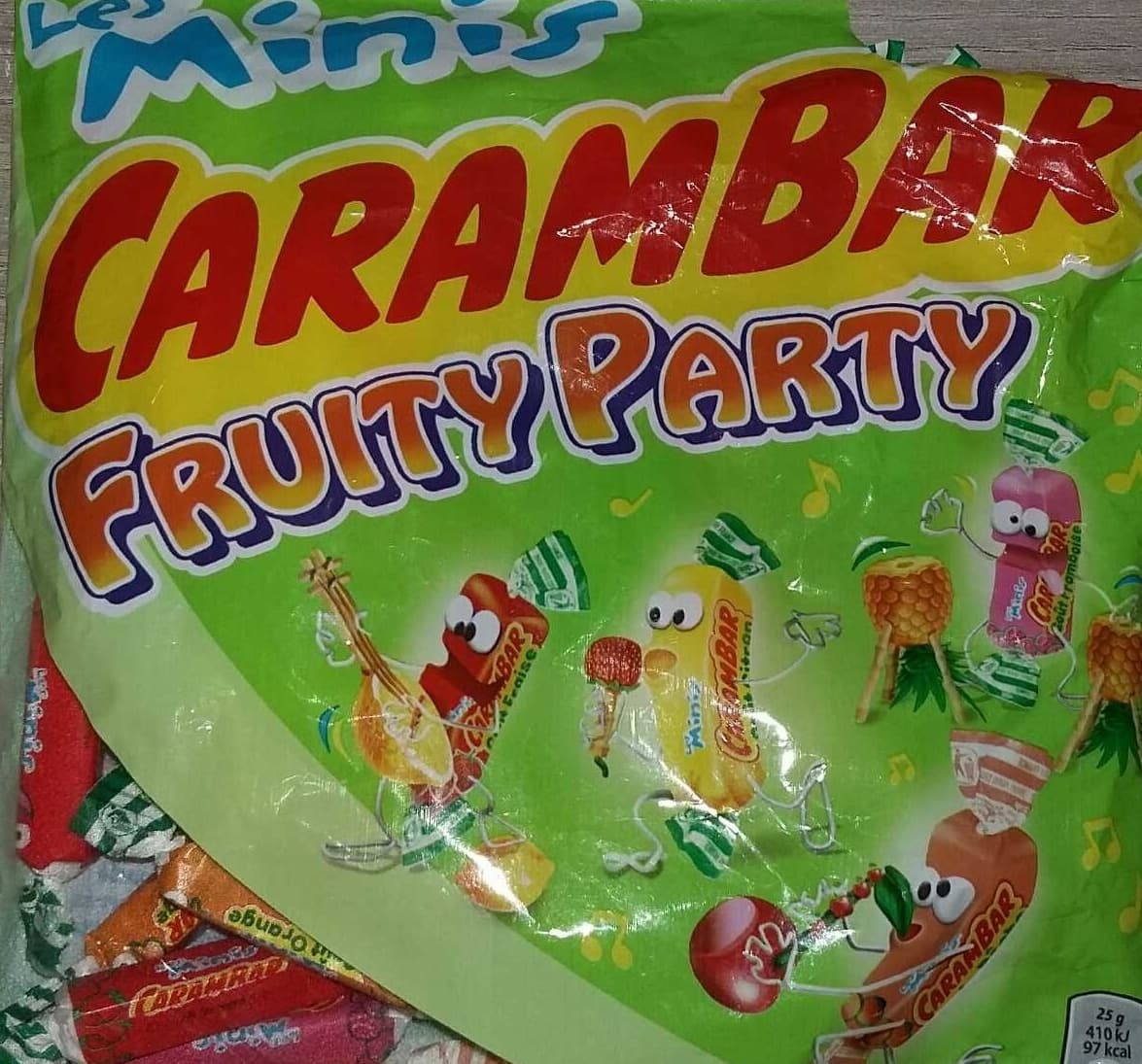 Carambar Les Minis Carambar fruity party packshot