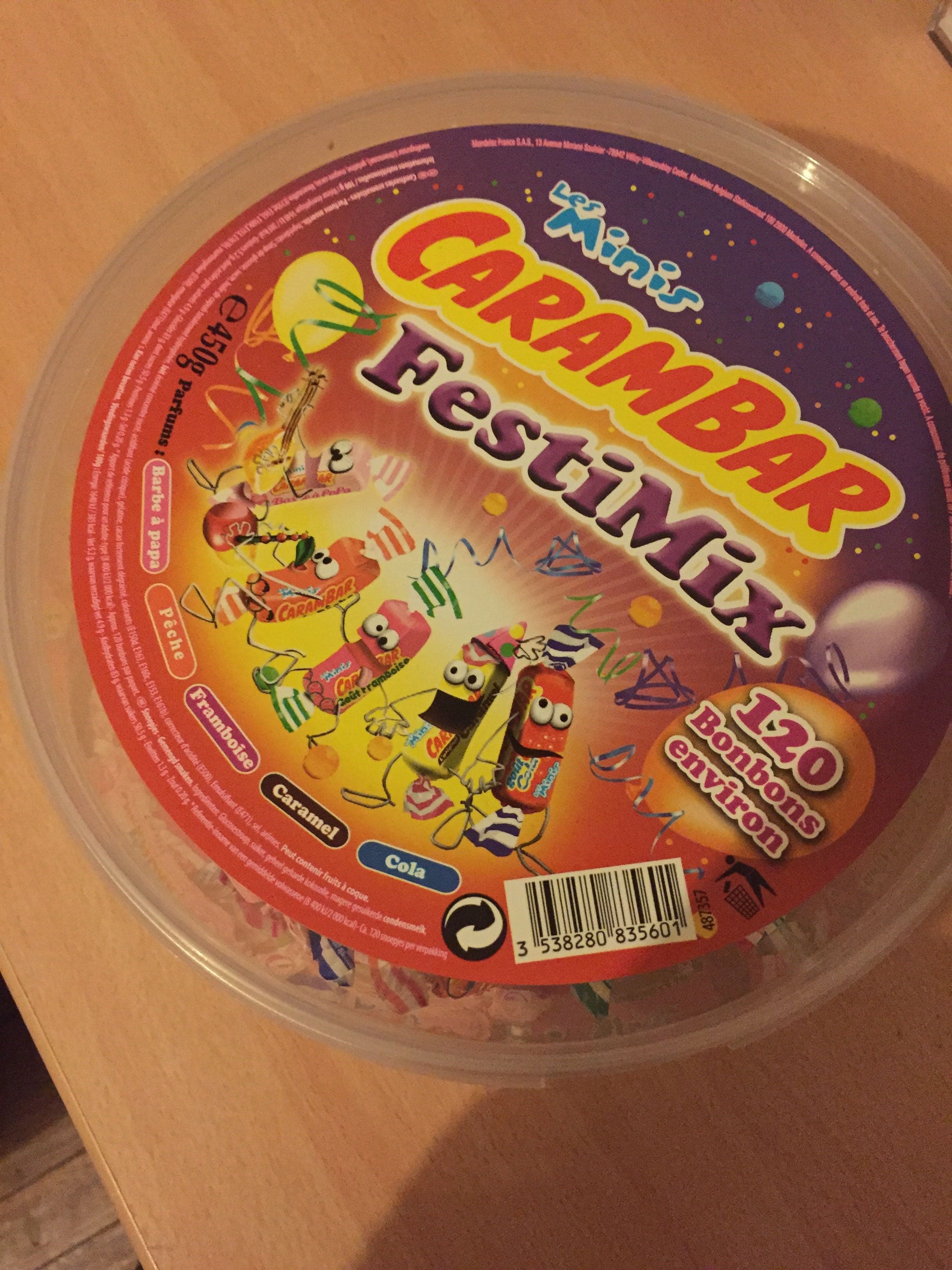 Carambar Festimix Les Minis Carambar packshot