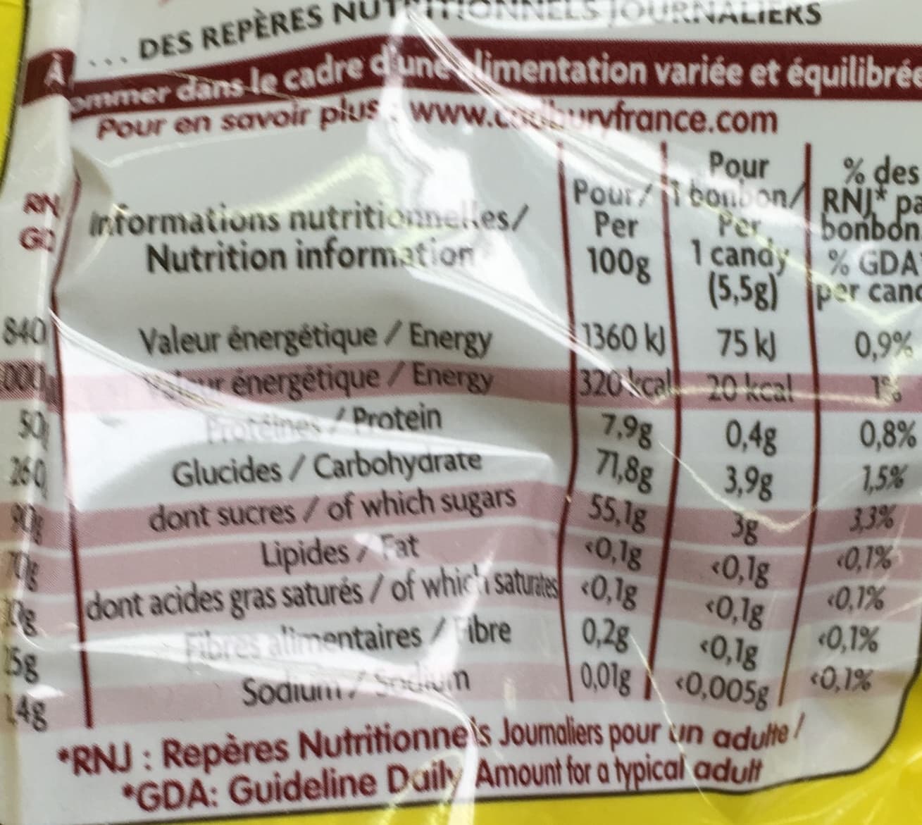 Gom's Confiseries gélifiées aromatisées packshot