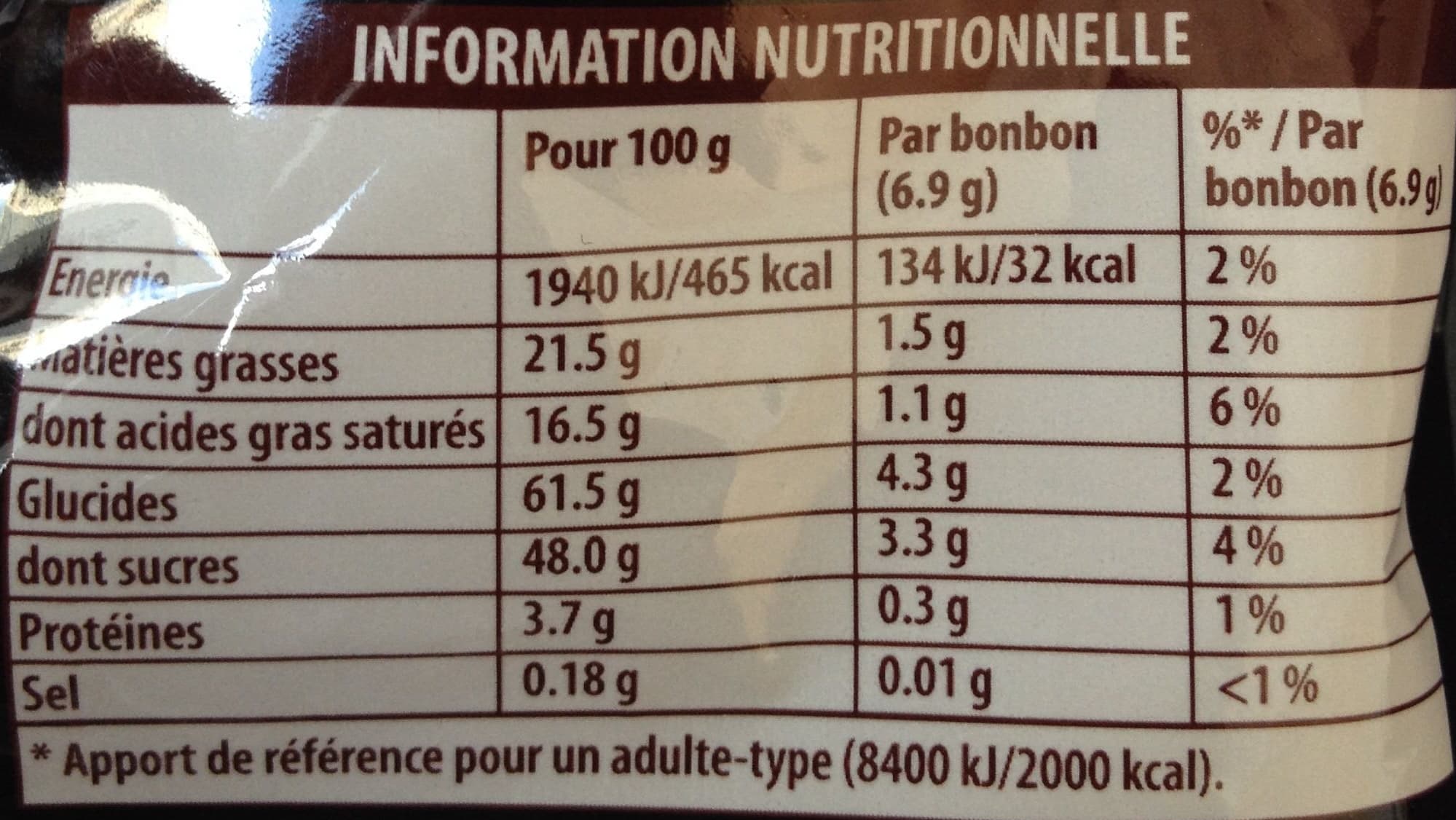 La pie qui chante Mi-Cho-Ko au chocolat noir packshot