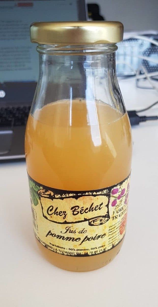 Open Food Facts Jus de pomme poire packshot