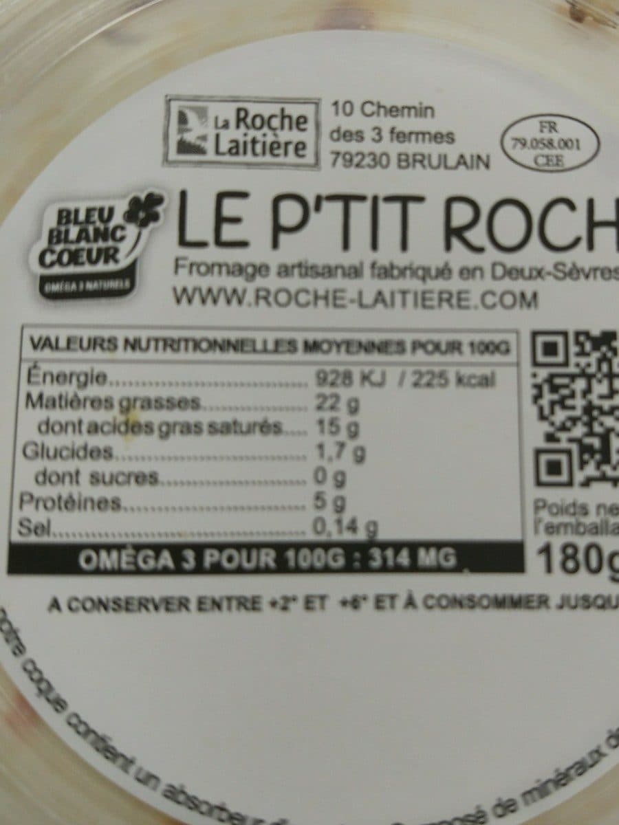 Open Food Facts Fromage artesanal Baies&Epices packshot