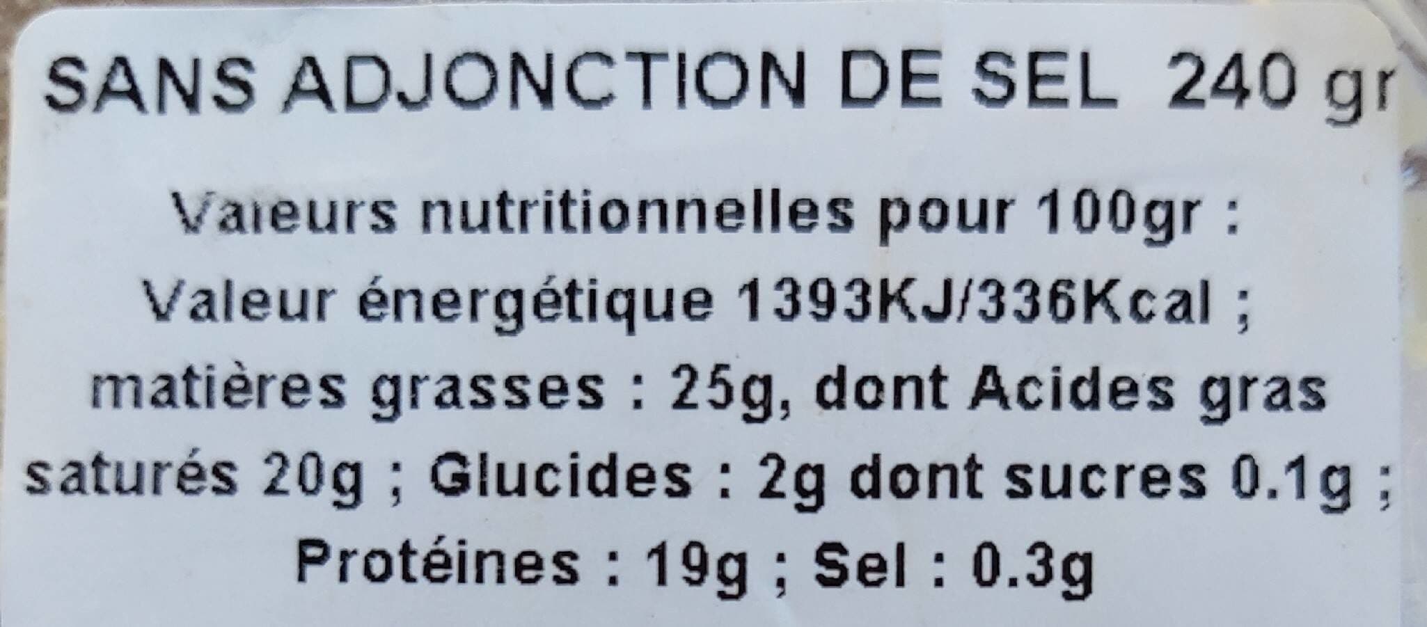 Open Food Facts Le Gouzon, Fromage Du Limousin Au Lait Thermisé, L'unité De packshot