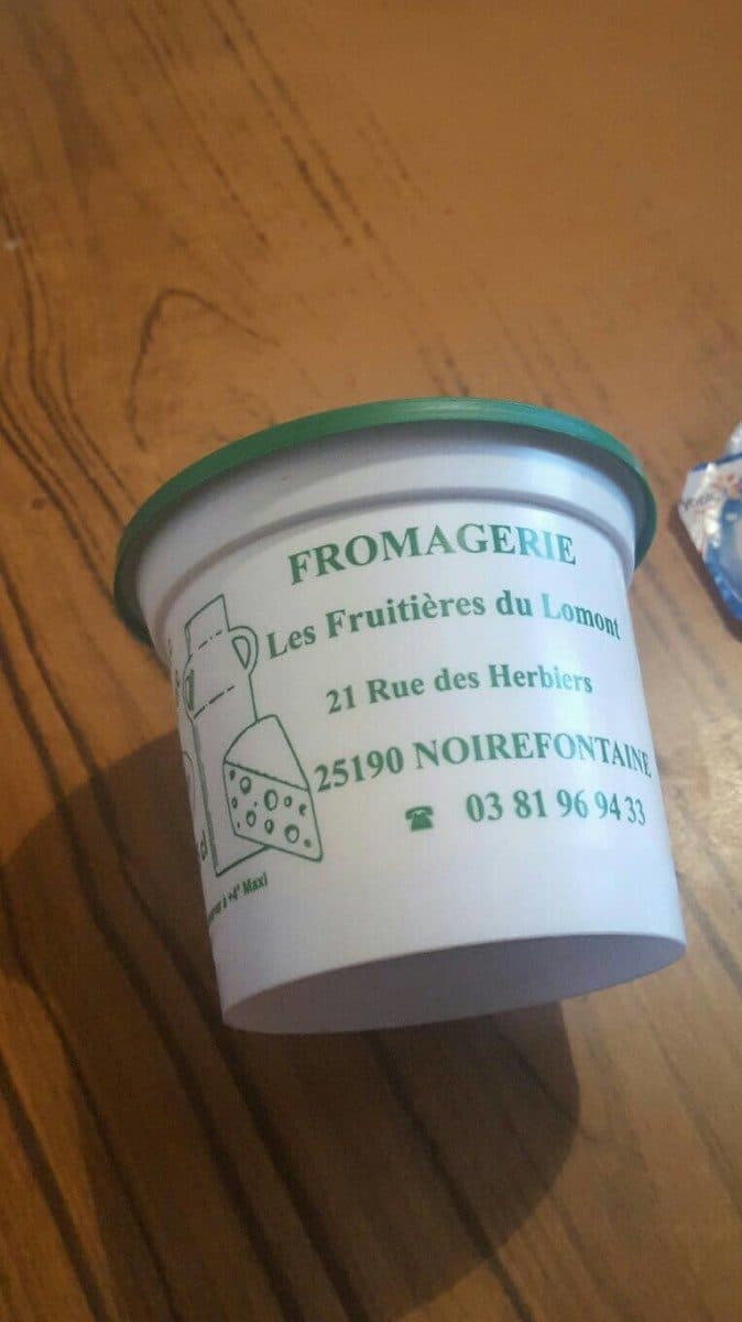 Open Food Facts Crème cru packshot