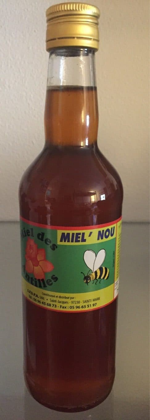 Miel des Antilles Miel' nou packshot