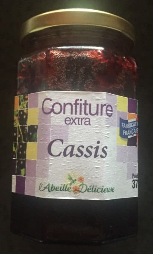 L'Abeille Délicieuse Confiture De Cassis - Pot 375 g packshot