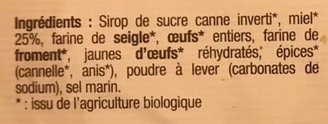 L’Abeille Royale Pain d’épices bio 25% miel packshot