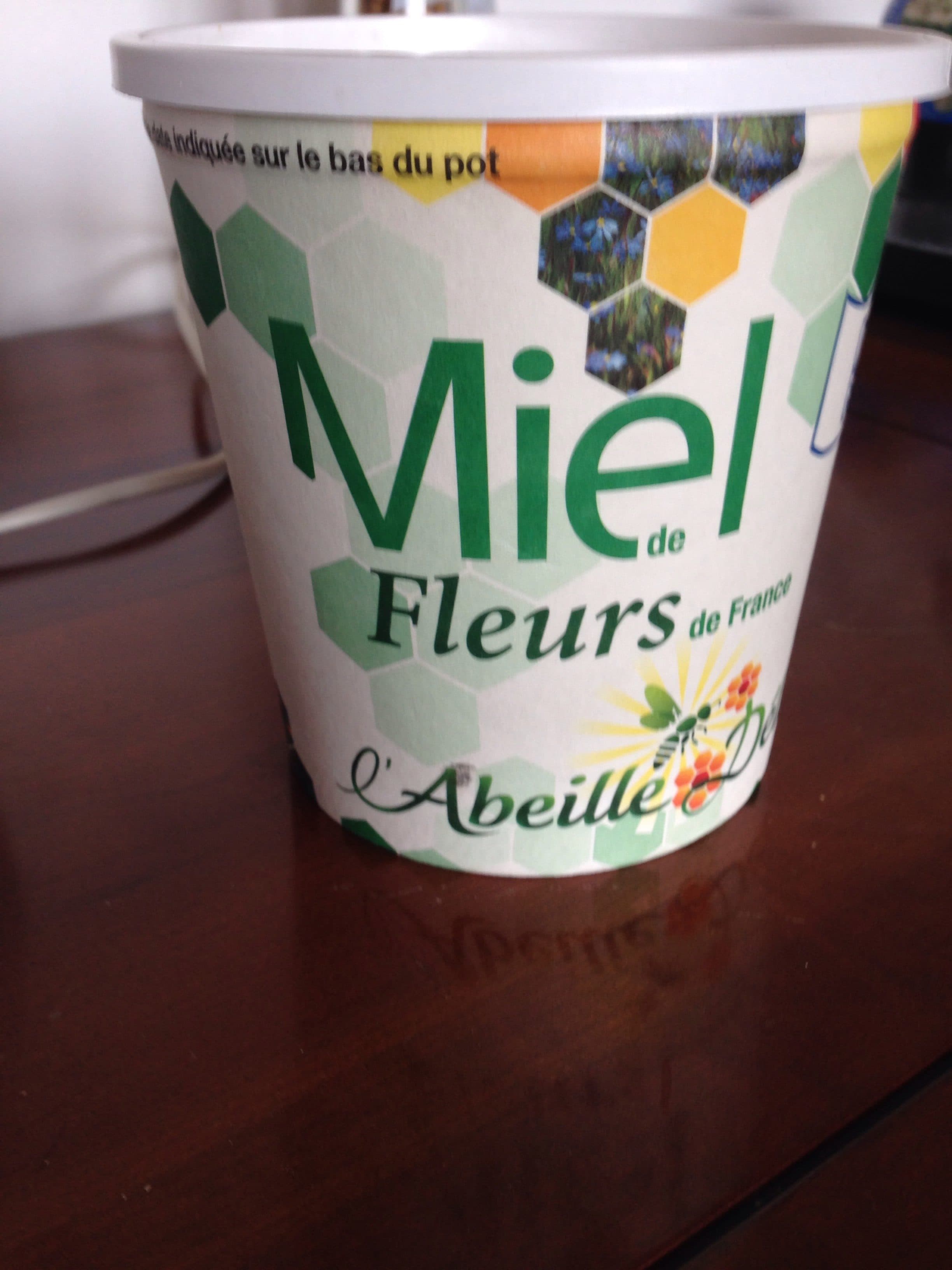 L'abeille Delicieuse Miel De Fleurs De France - Pot 1 KG packshot