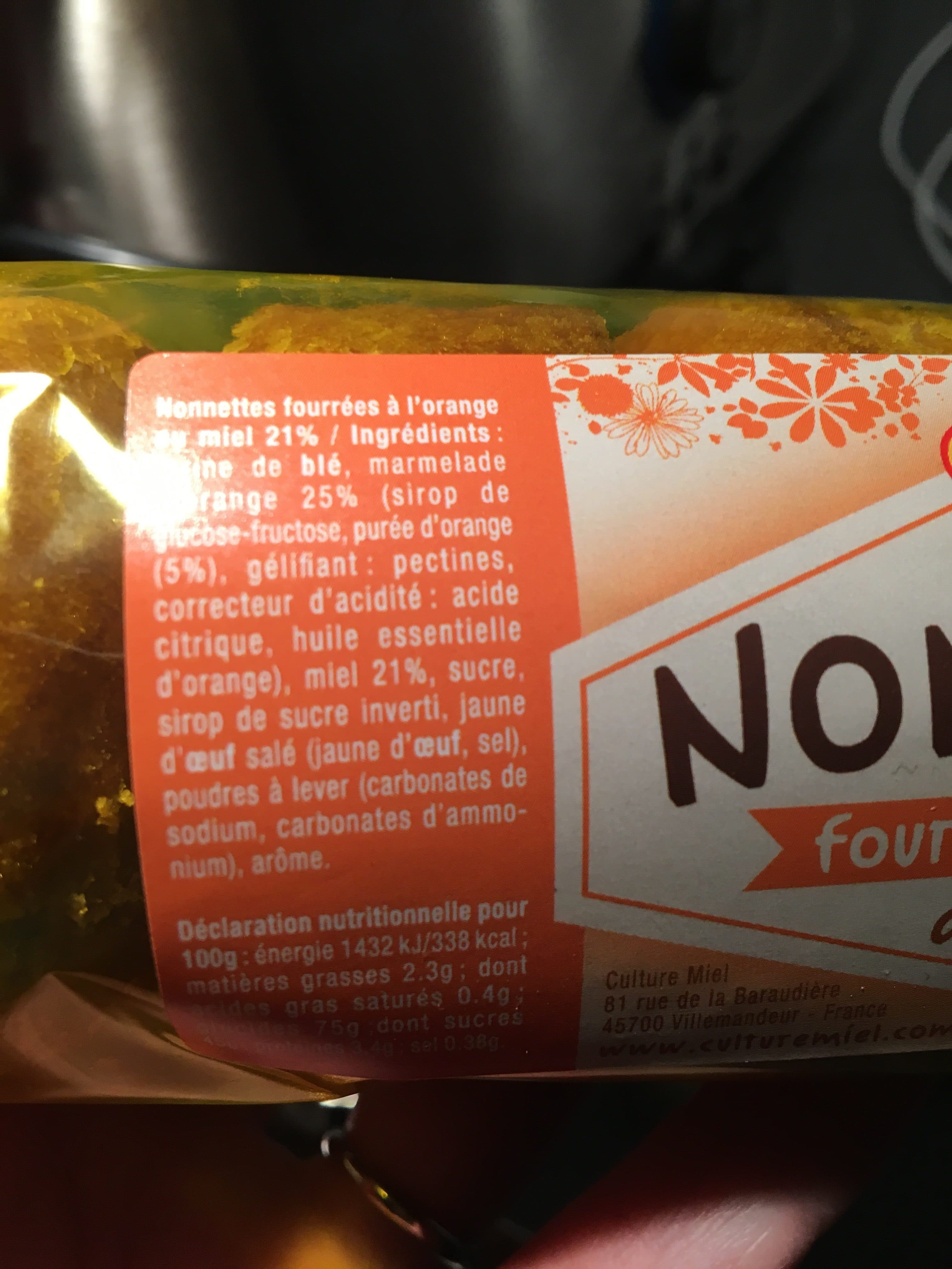 Miel Villeneuve Nonnettes packshot