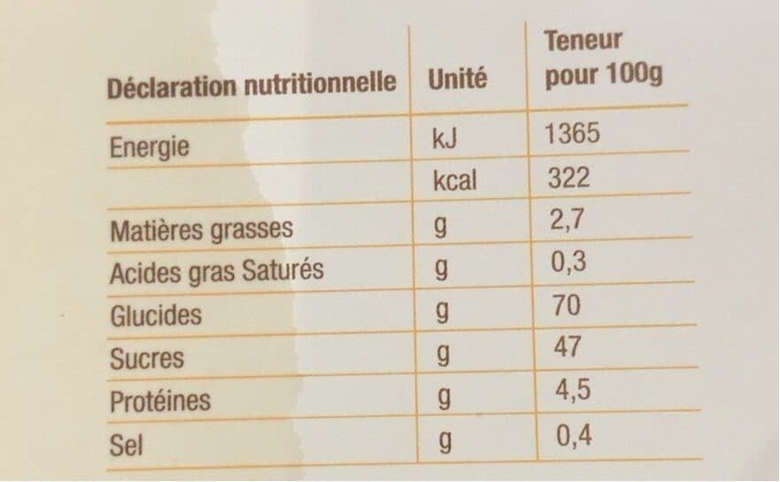 Miels Villeneuve Pain d'epices au miel VILLENEUVE packshot