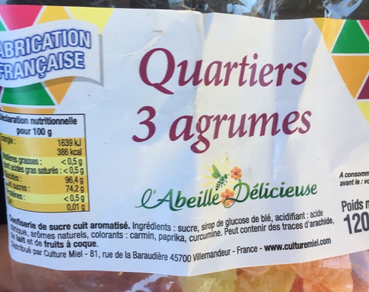 L'abeille Délicieuse Triangles Eucalyptus packshot