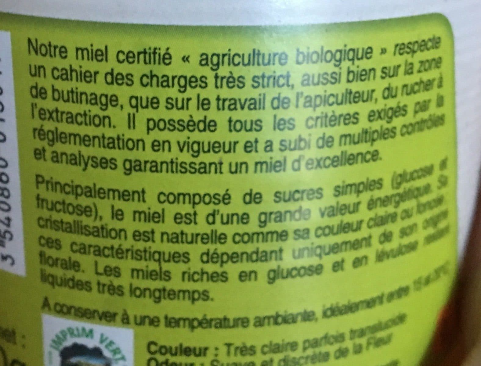 L'Abeille Royale Miel d'Acacia packshot