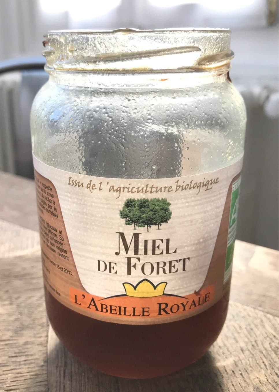 L'abeille Royale MIEL FORET ITALIE packshot
