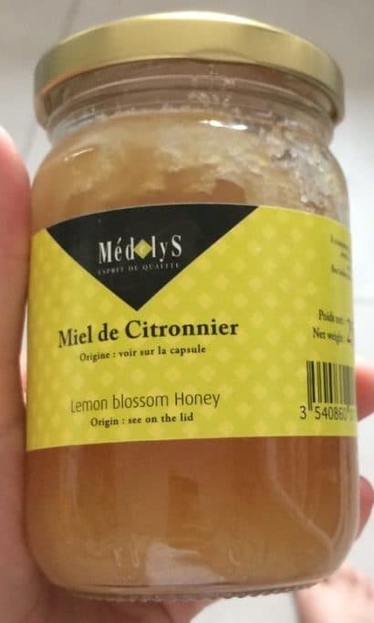 Médelys Miel de Citronnier packshot