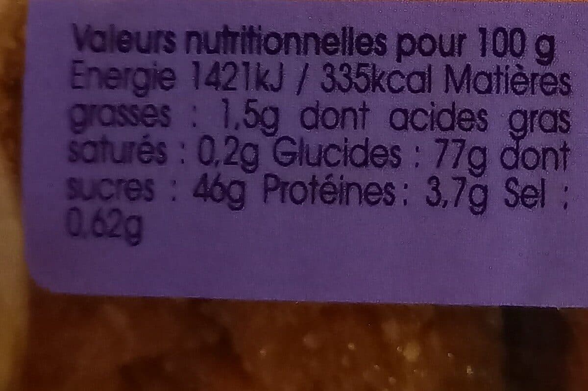 Miels villeneuve Nonnettes au Miel🍯🐝 et au cassis packshot