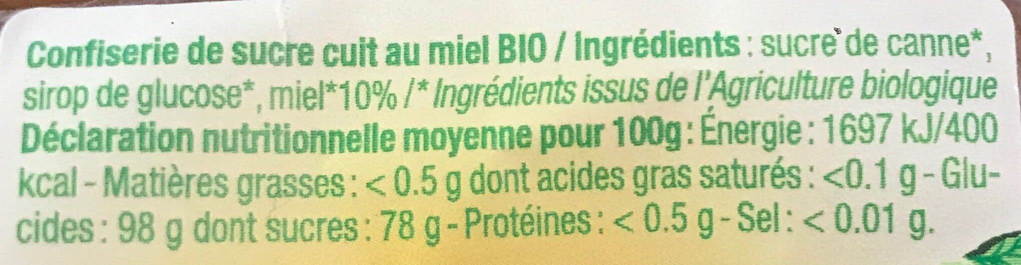 Open Food Facts Médaillons au miel bio packshot