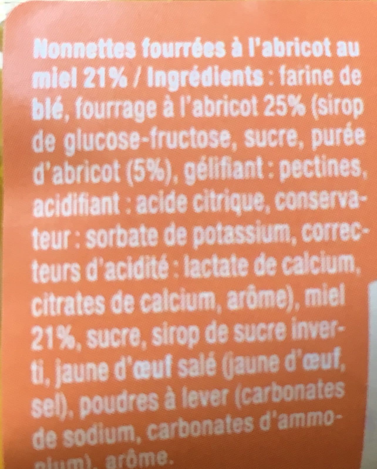 Culture Miel Nonnettes fourrées Au Miel🍯 et Abricots packshot