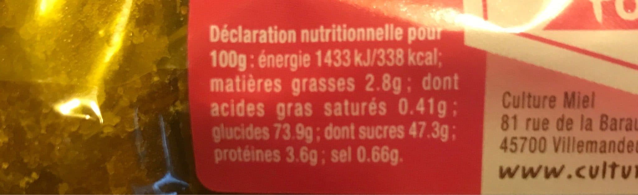 Culture Miel Nonnettes fourrées a la framboise packshot