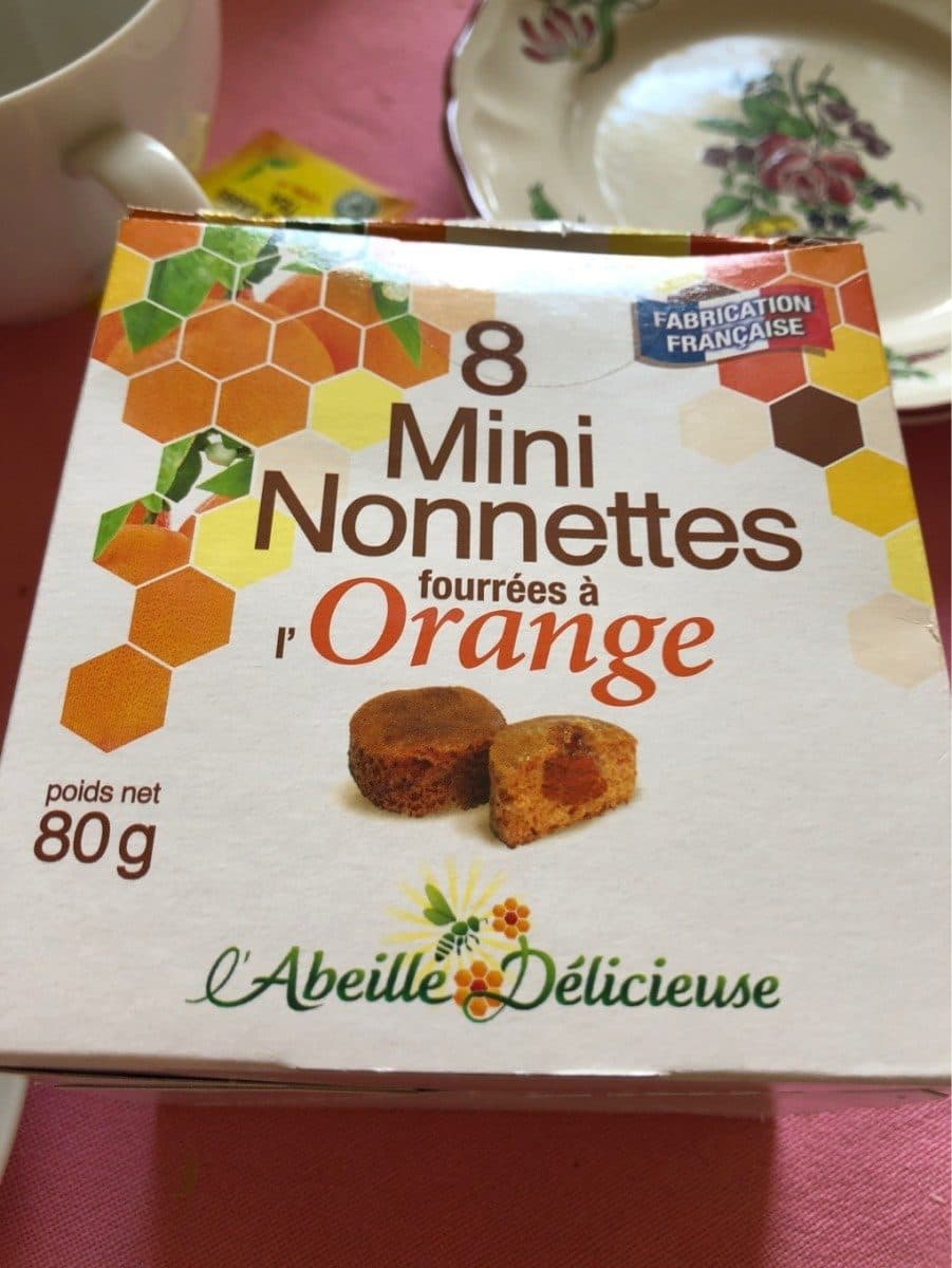L'Abeille Délicieuse 8 Mini Nonnettes Fourrées à l'Orange packshot