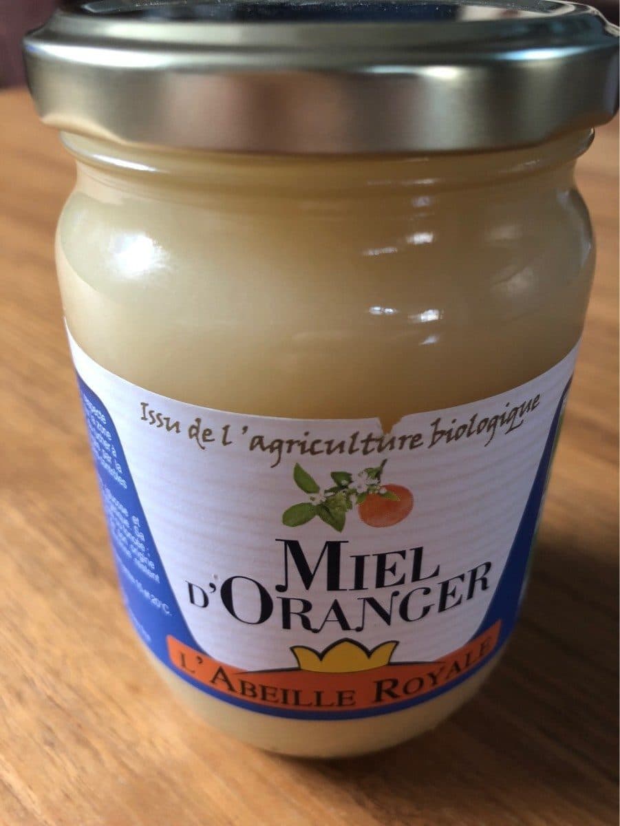 L'Abeille Royale Miel d'oranger packshot