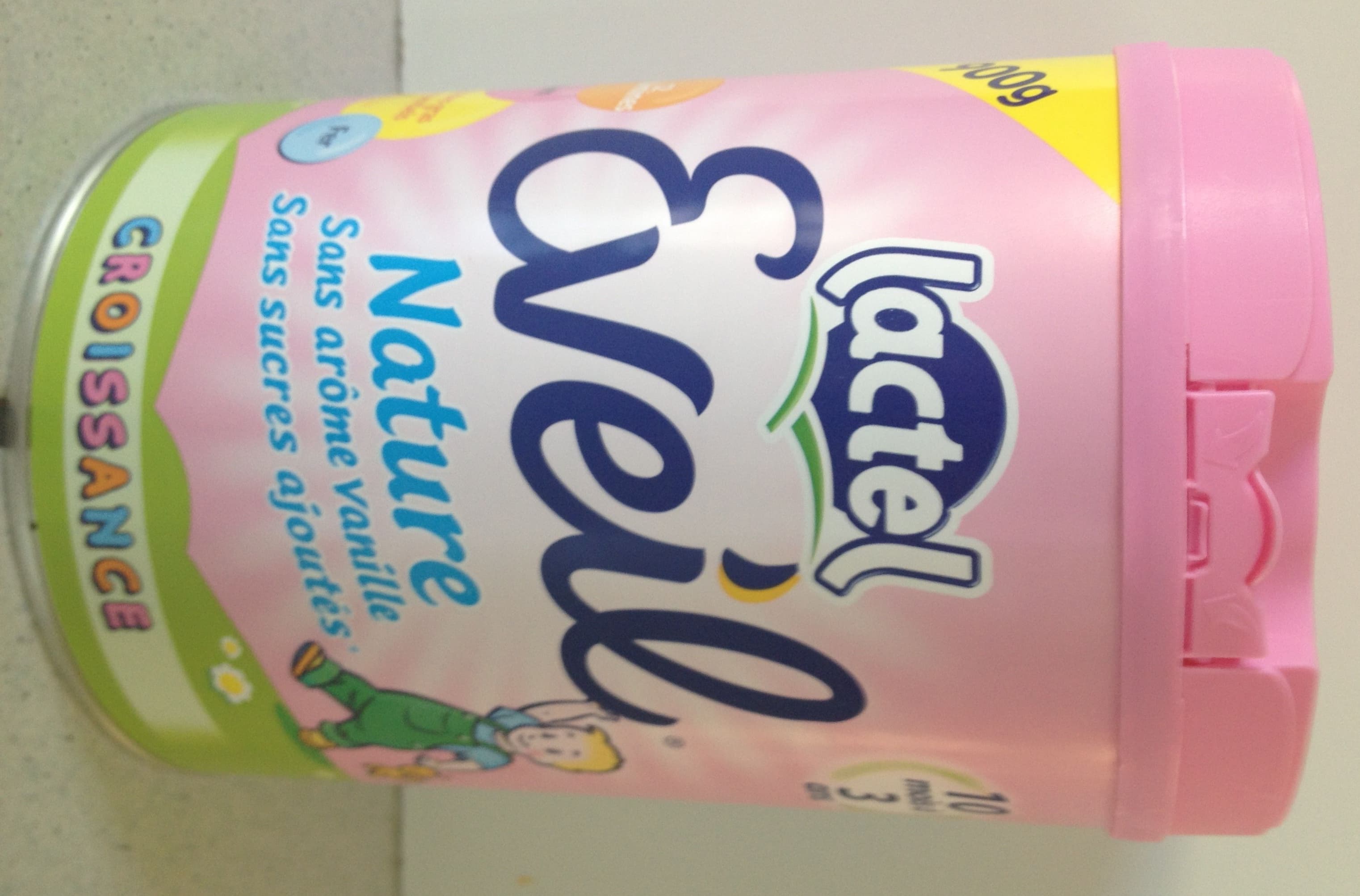 Lactel Eveil Nature packshot