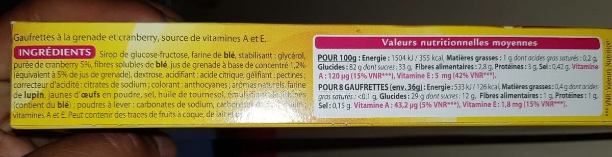 Open Food Facts Fraises packshot