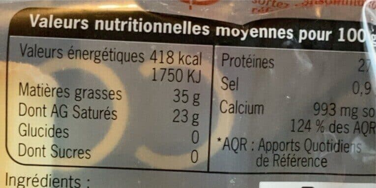 JuraFlore Comte 6 Mois 220G Jura Fl, packshot