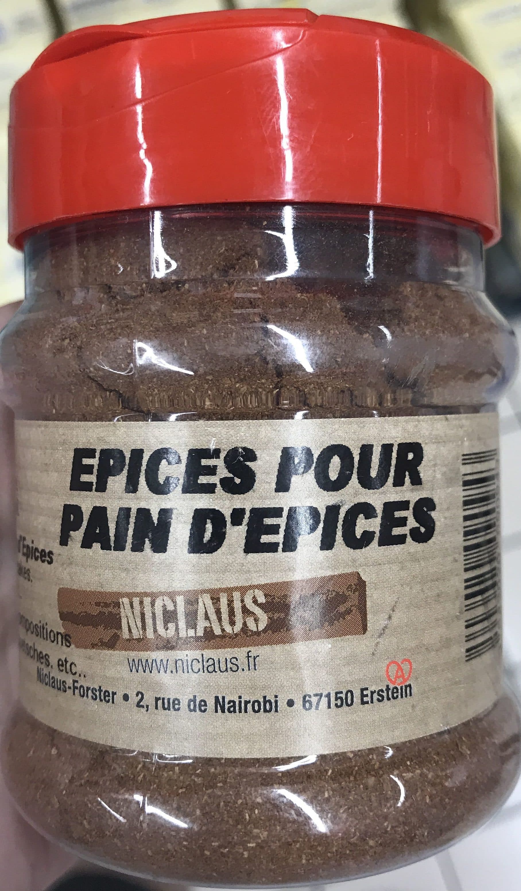 Niclaus épices Pour Pain D'epices packshot