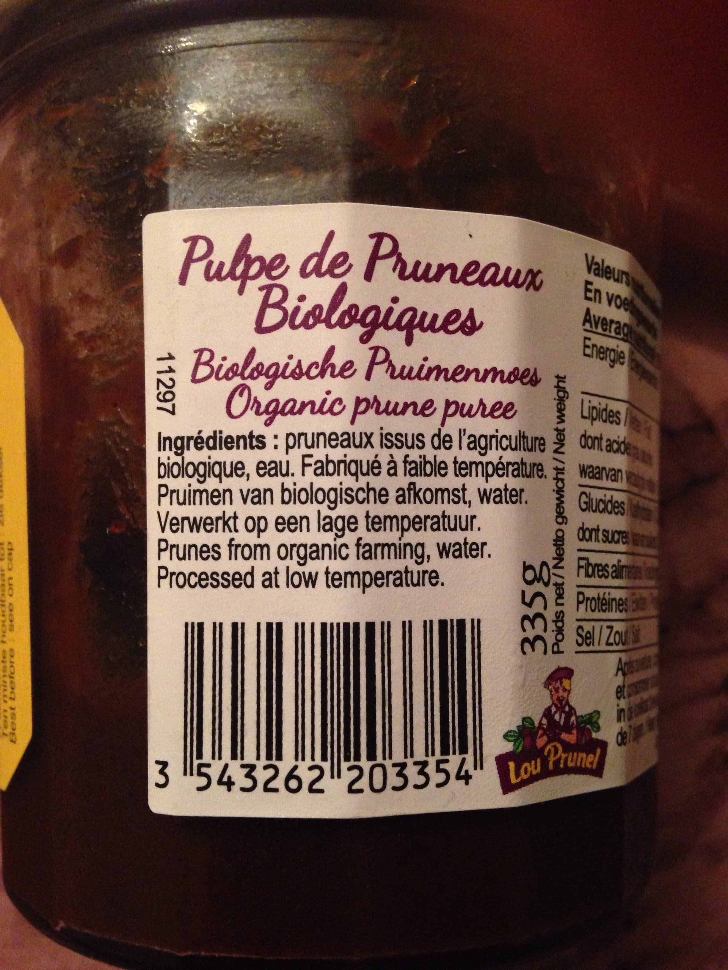 Lou prunel Pulpe De Pruneaux packshot